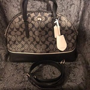 Coach perforated Sierra bag w/ shoulder strap Sale